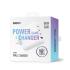 Skech Power Delivery 4 Port GaN Wall Charger 100w PD Power Charger 3X Type-C Port + USB-A – white